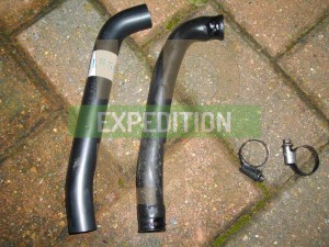 Old and new breather pipes - LLH500170 or ERR3084
