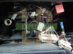 The guts of the dashboard